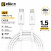 eliide-22t-type-c-to-lightning-1.5-meter-cable-for-ios-devices-4 Eliide 22T 30W Type-C to Lightning Cable 1.5M Long